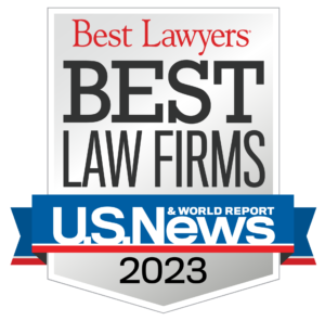 2023 Best Law Firms badge